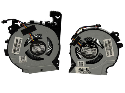 Compatible Cooling Fan Set CPU + GPU for HP L20334-001 L20335-001, DFS481305MC0T FL8T, DFS501105PR0T FLSU
