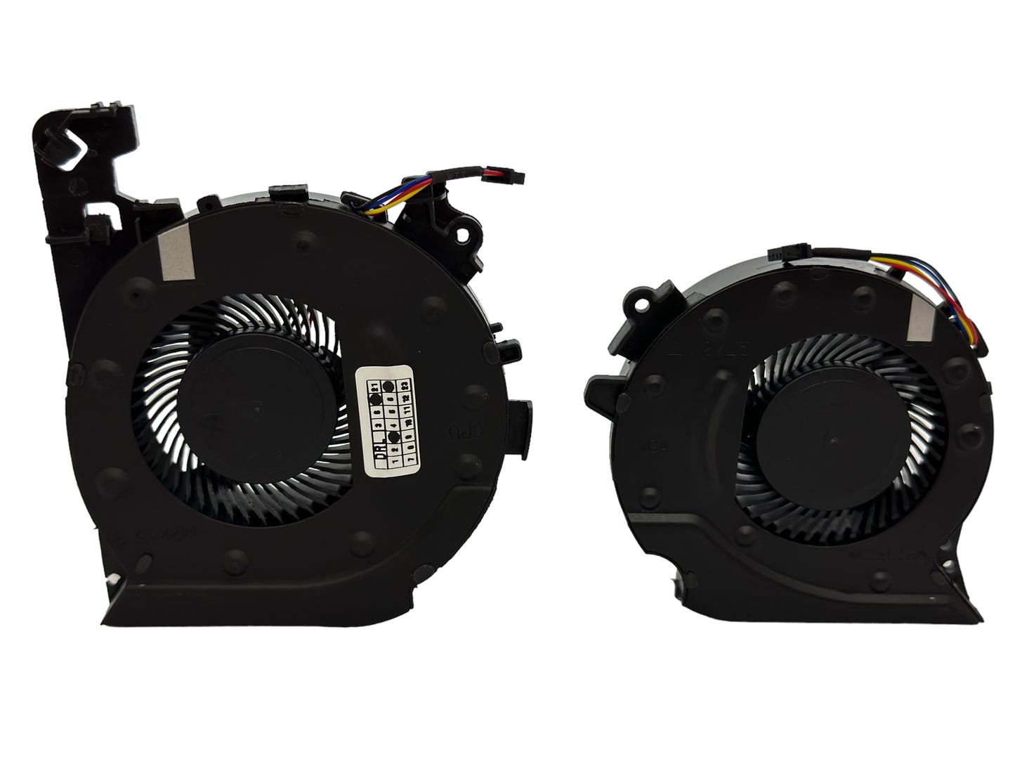 Compatible Cooling Fan Set CPU + GPU for HP L20334-001 L20335-001, DFS481305MC0T FL8T, DFS501105PR0T FLSU