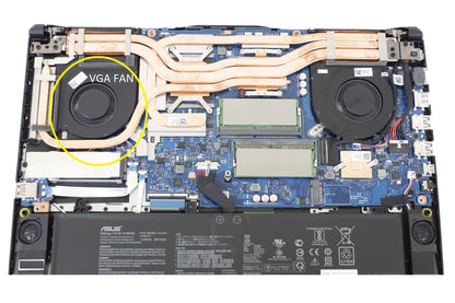 Original CPU Cooling Fan for Asus 13NR0750T01011 DFS5K2211533718 DQ5D577E009 DQ5D577E010