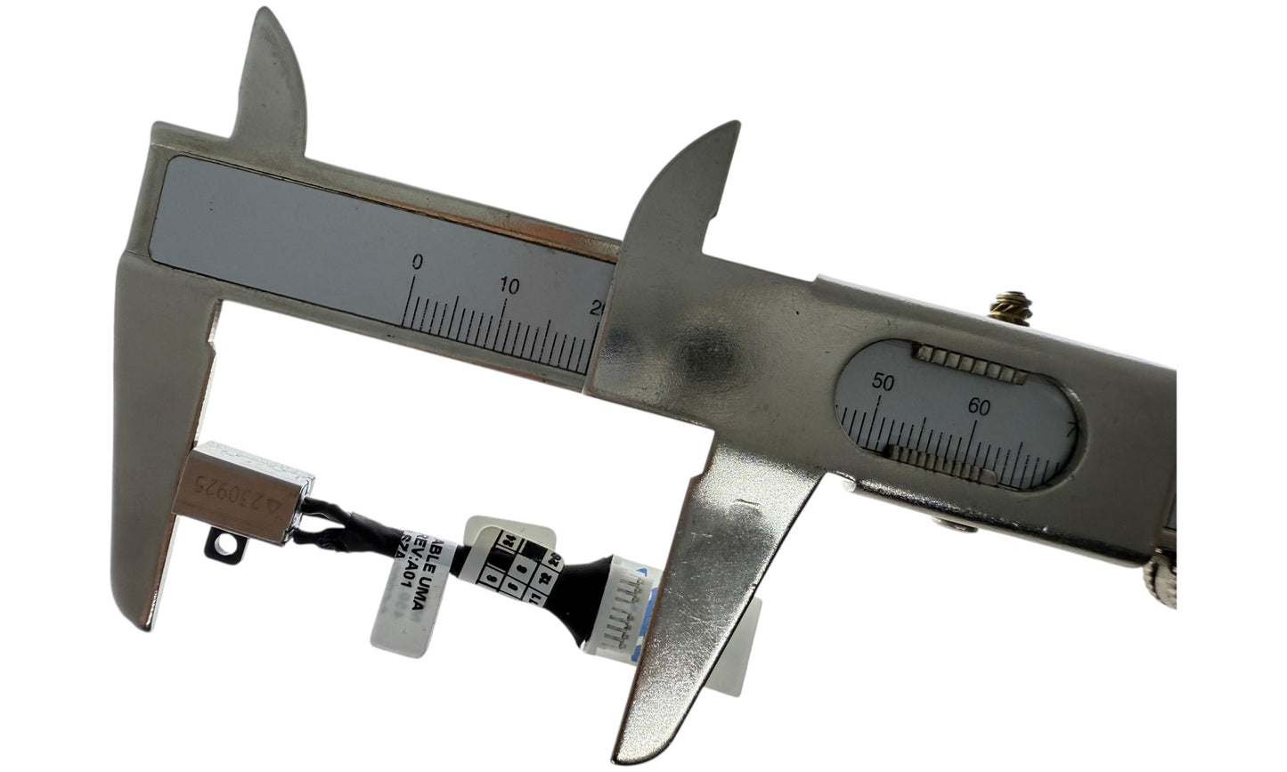 Compatible DC Power Jack charging port for Dell (Intel UMA Graphics Only), 7DM5H 07DM5H 450.0KD0C.0021, 450.0KD0C.0031 WISTRON MKB L15 DC-IN CABLE