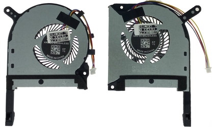 Compatible Cooling Fan Set CPU + GPU for Asus 13NR00S0M09111 1323-01AY0A2 DFS5K12114262H DFS5K12304363H DQ5D577K003 1323-01AW0A2 for GTX1060