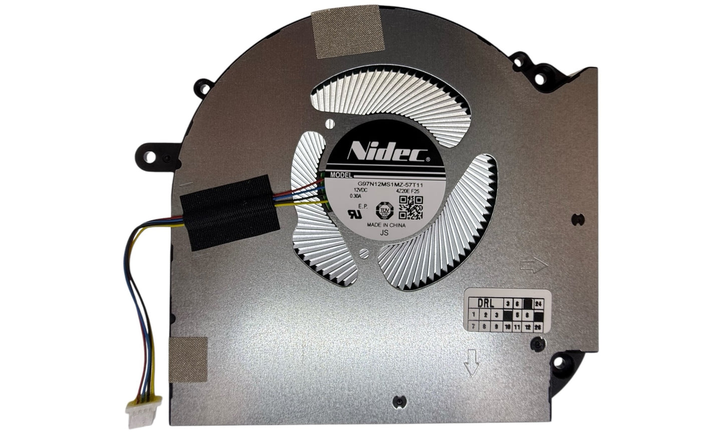 Original CPU Cooling Fan for Asus 13NB11D0P01111 13NB11D0P01011 G97N12MS1MZ-57T11