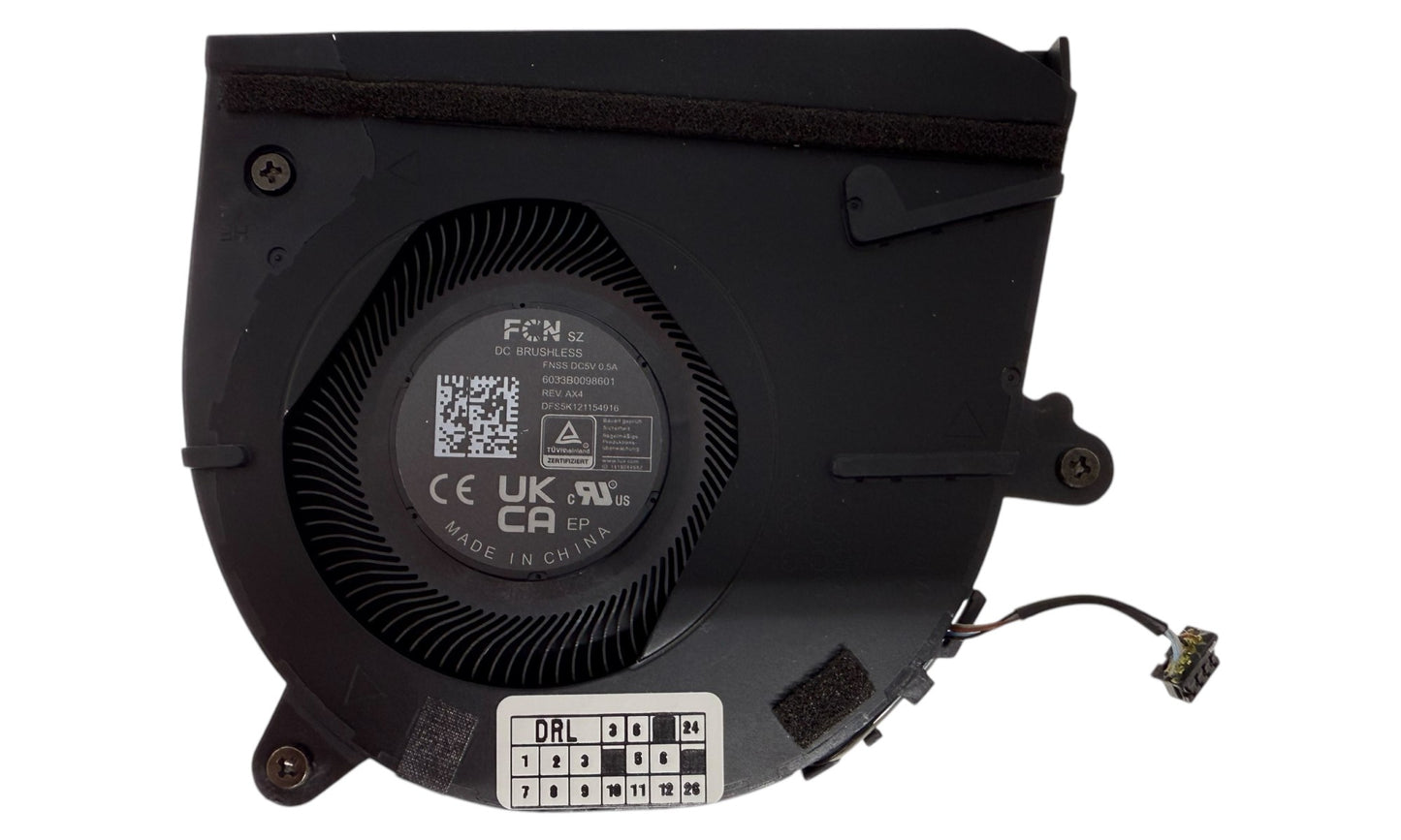 Compatible CPU Cooling Fan for HP N08535-001 HSN-145C HSN-145C-3 HSN-146C HSN-149C-3 6033B0098601 DFS5K121154916 ND75C38-21C13 6033B0099301 EG50040S1-1C450-S9A