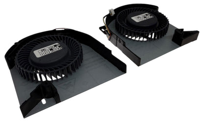 Compatible Cooling Fan Set CPU + GPU for Dell MG75090V1-C160-S9A MG75090V1-C170-S9A NS85C12-17G23 NS85C13-17G24 AT26K004ZCL DAP20-AMD128 AT26K003ZCL