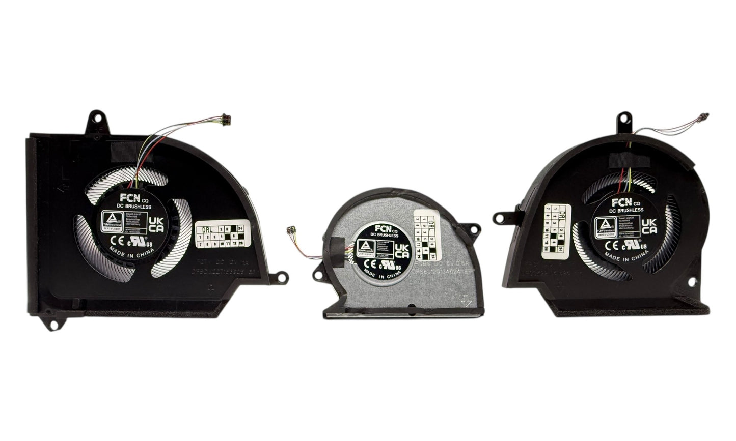 Compatible Cooling Fan Set CPU + GPU for Asus 3NR0AP0T02011 13NR0AP0T01011 13NR0F20M02011 13NR0AP0T03011 13NR0D10M02011 DFSCK221051825 FPCF