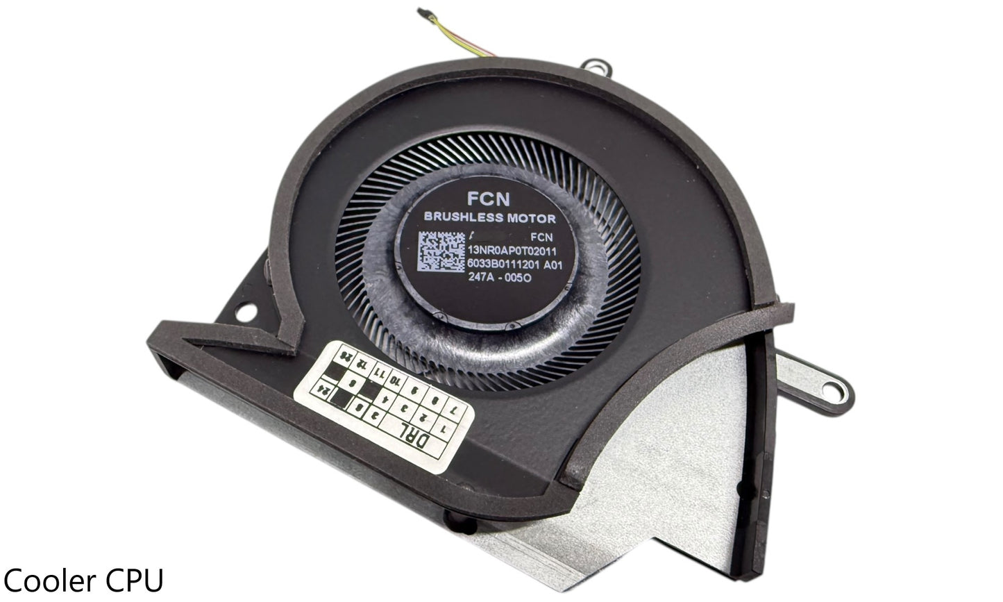 Compatible Cooling Fan Set CPU + GPU for Asus 3NR0AP0T02011 13NR0AP0T01011 13NR0F20M02011 13NR0AP0T03011 13NR0D10M02011 DFSCK221051825 FPCF