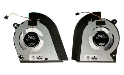 Compatible Cooling Fan Set CPU + GPU for Asus 13NR0J30T03011 13NR0J30T04011 B8007AFHNF2400TN B7007AFHSF2400TN 6033B0138901 6033B0138801