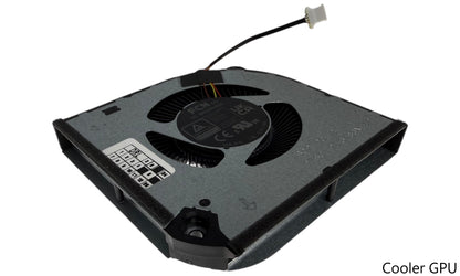 Compatible Cooling Fan Set CPU + GPU for Acer 23.QNAN7.001 23.QNAN7.002 DFSCK22115181R EG75091S1-1C020-S9A DFSCL12E16486N EG75091S1-1C040-S9A