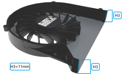 Compatible CPU Cooling Fan for Toshiba KSB06105HBA05 62680001001