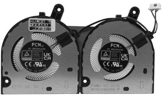 Compatible GPU+CPU Cooling Fan Set for Lenovo 5F10S14105 5F10S14104 BAPA1206R5HY003 DFS5F22B157619