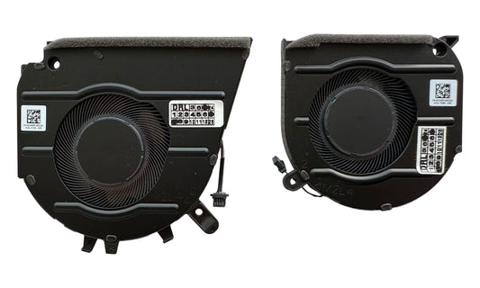 Compatible Cooling Fan Set CPU + GPU for Dell B8906ASHNF20000TN, 023.100NF.0011 B6506ASHNF20000TN, 023.100NG.0011 CNNWF 0CNNWF GJN2R 0GJN2R