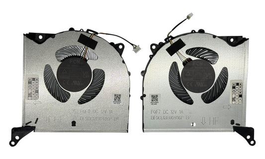 Compatible Cooling Fan Set CPU + GPU for Lenovo 5H40S20787, 5H40S20788, 5H40S20789, BAPA0810R2HY004, BAPB0810R2HY004, DFSCL12E16486P FQF8, DFSCL12E06486P FQF7