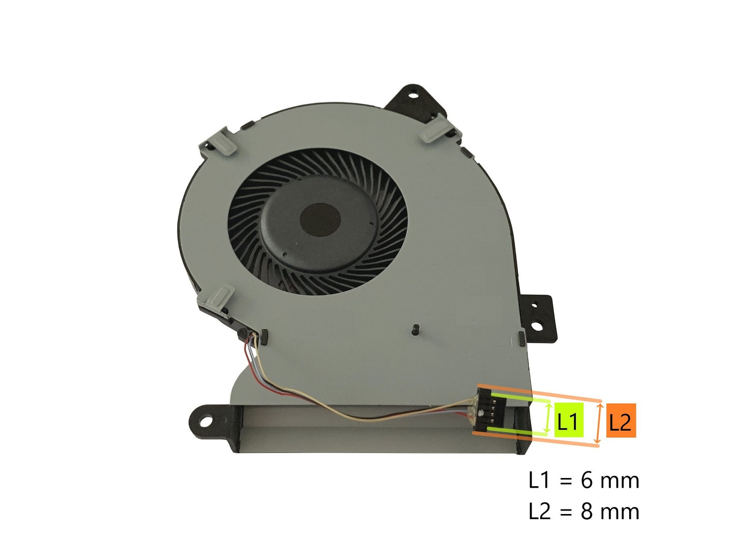 Compatible CPU Cooling Fan for Asus 13NB0DE0T01011 NC85B01-17F11