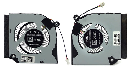 Compatible Cooling Fan Set CPU + GPU for Acer 23.QB9N2.002 23.QB9N2.001 DFS5K223052836 DFS531005PL0T