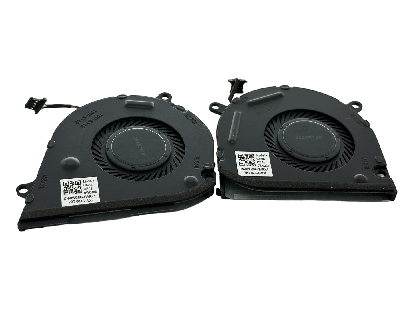 Compatible Cooling Fan Set CPU + GPU for HP L53541-001, L53542-001 TPN-W142 TPN-W143