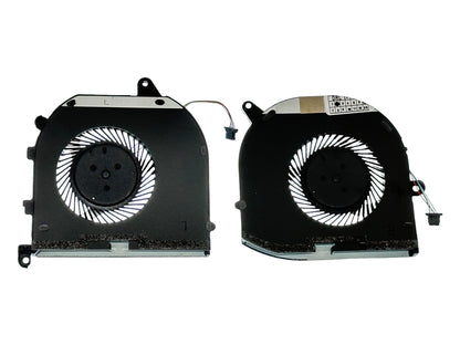 Compatible Cooling Fan Set CPU + GPU for Dell 08YY9 008YY9 V9H8N 0V9H8N DFS501105PROT-FK6J DFS501105DL0T-FK7J DC28000NID0 DC28000NHD0 DC2800KND0