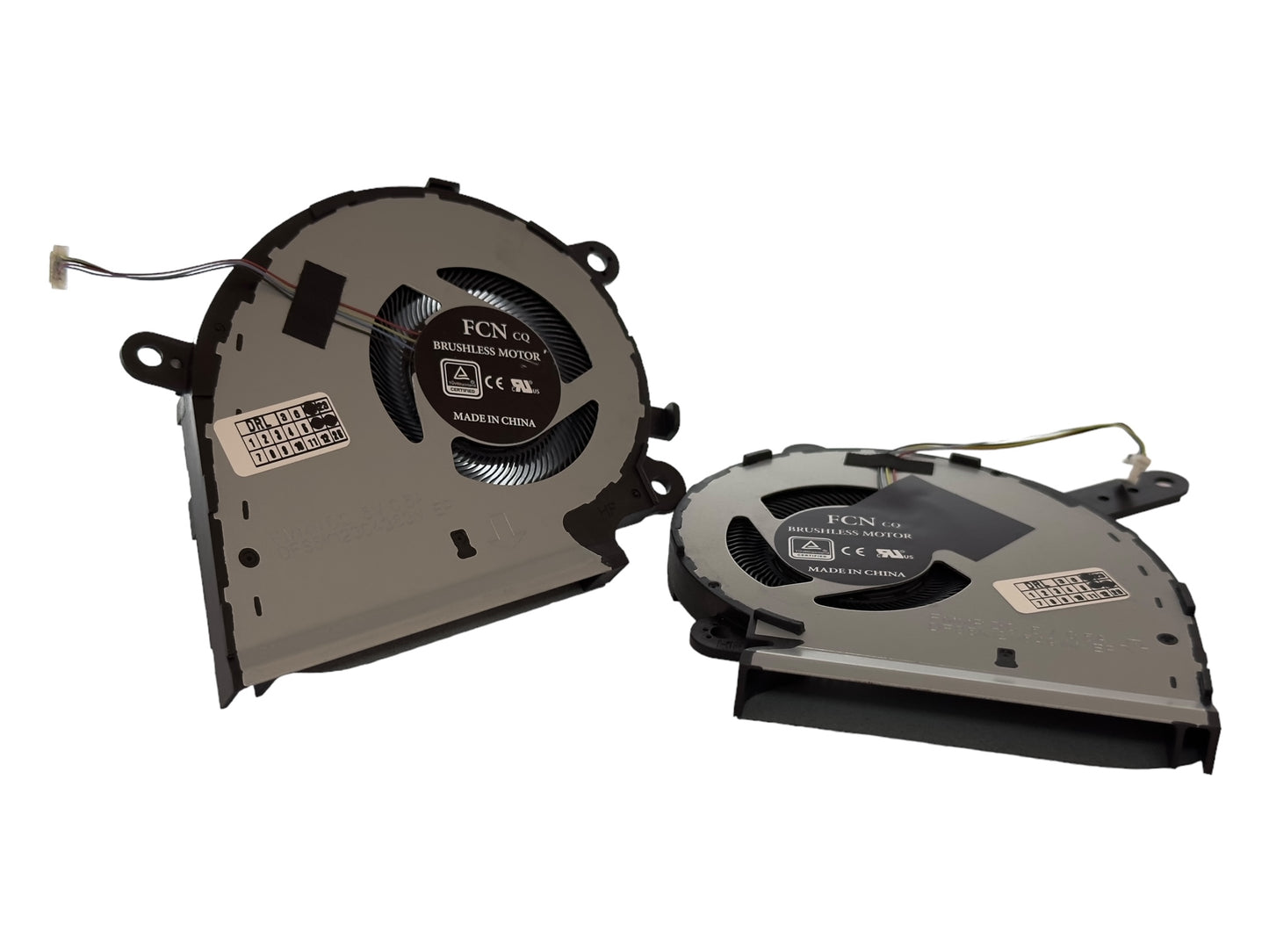 Cooling Fan SET CPU + GPU for Asus G15 G512LI, G15 G531GD, G15 G531GT; NP: DFS5K12115491M, DFS5K12304363N, 13NR01L0T01111, 13NR01L0T02211