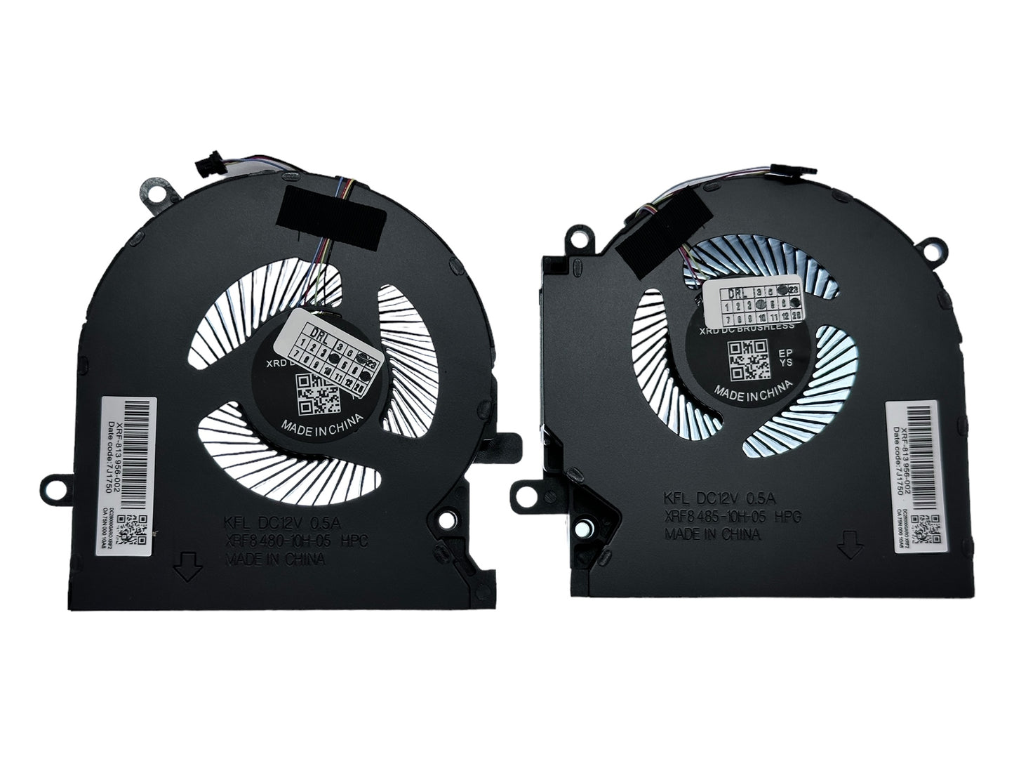 Compatible Cooling Fan Set CPU + GPU for HP M04216-001 ND8CC02-19j22 M04215-001 ND8CC03-19C23