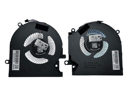 Compatible Cooling Fan Set CPU + GPU for HP M04216-001 ND8CC02-19j22 M04215-001 ND8CC03-19C23