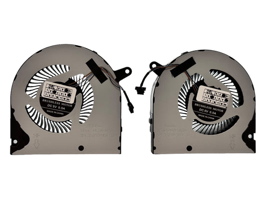 Cooling Fan Set CPU + GPU for Dell PC01D 0PC01D F3DF0 0F3DF0  MG75090V1-C200-S9A MG75090V1-C210-S9A 023.100I3.0001 023.100I4.0011 DFS5H22314565J-FMHA