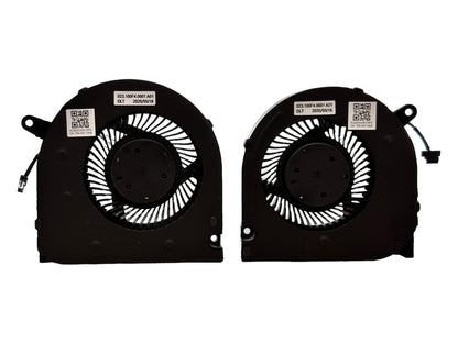 Cooling Fan Set CPU + GPU for Dell PC01D 0PC01D F3DF0 0F3DF0  MG75090V1-C200-S9A MG75090V1-C210-S9A 023.100I3.0001 023.100I4.0011 DFS5H22314565J-FMHA