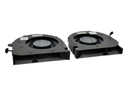Cooling Fan Set CPU + GPU for Dell PC01D 0PC01D F3DF0 0F3DF0  MG75090V1-C200-S9A MG75090V1-C210-S9A 023.100I3.0001 023.100I4.0011 DFS5H22314565J-FMHA