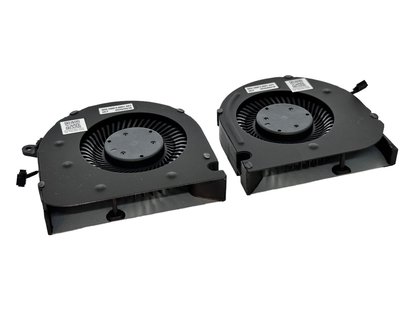 Cooling Fan Set CPU + GPU for Dell PC01D 0PC01D F3DF0 0F3DF0  MG75090V1-C200-S9A MG75090V1-C210-S9A 023.100I3.0001 023.100I4.0011 DFS5H22314565J-FMHA